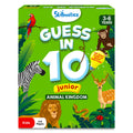 Skillmatics Guess in 10 Junior - Animal Kingdom Card Game for Preschoolers Ages 3-6