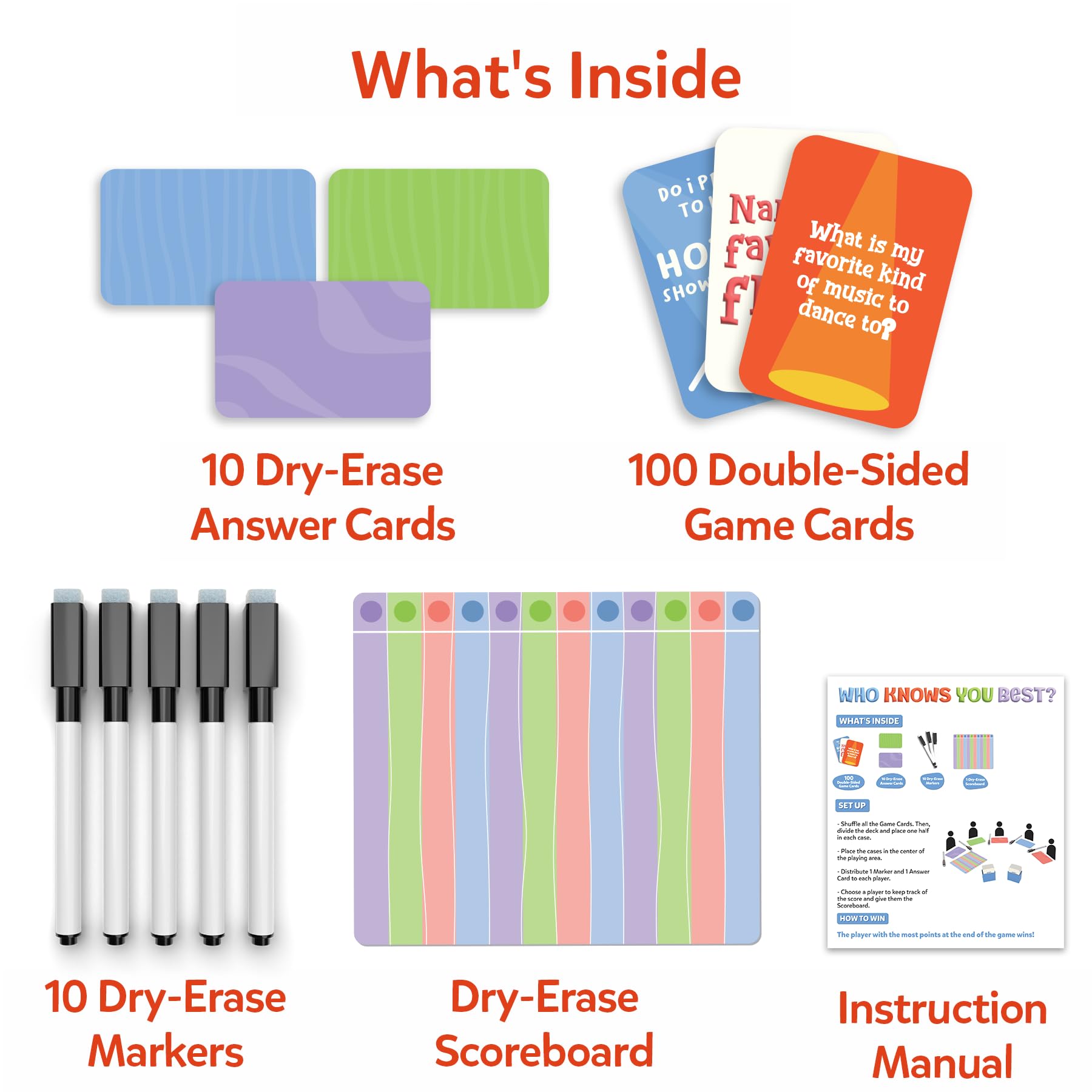 Skillmatics Who Knows You Best? Card Game – Hilarious Family Party Game for 2-10 Players, Ages 8+ (2025 Edition)