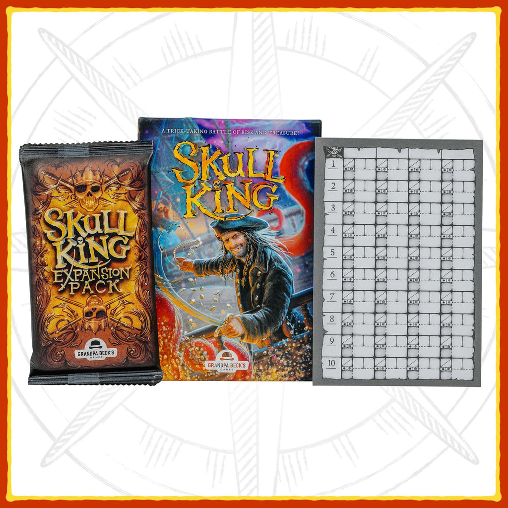 Skull King – Pirate Trick-Taking Card Game for 2-8 Players, Ages 8+