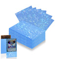Sky Blue Holographic Cracked Ice Card Sleeves – 100 Count, Fit MTG, Yu-Gi-Oh!, Baseball, and More