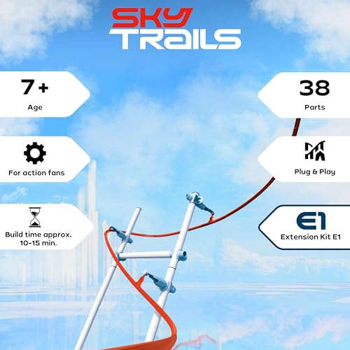 Sky Trails Construction Accessory Pack – Expand Your Racing Track with More Connectors