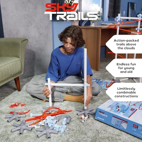 Sky Trails Construction Accessory Pack – Expand Your Racing Track with More Connectors