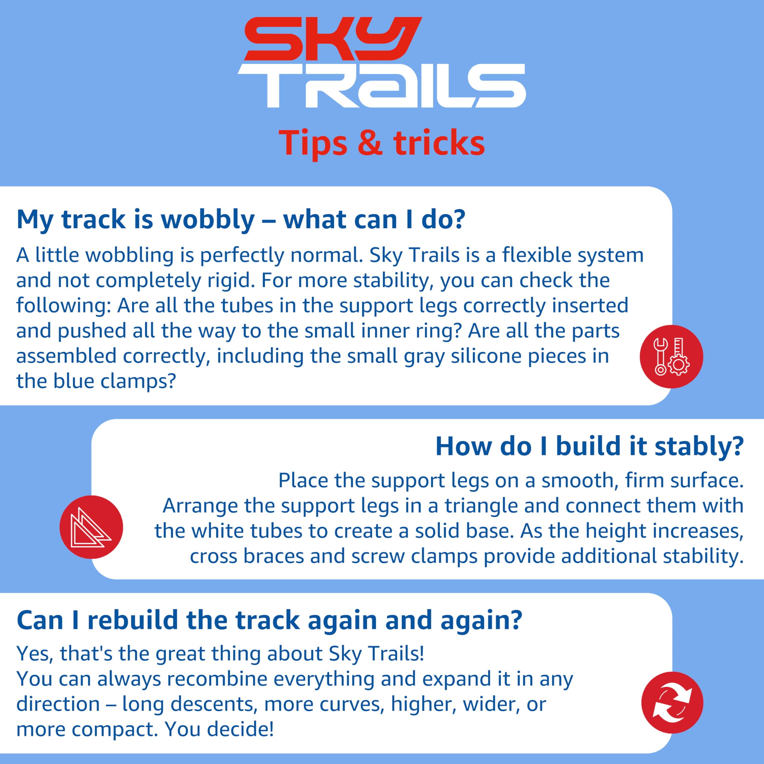 Sky Trails Construction Accessory Pack – Expand Your Racing Track with More Connectors