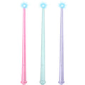 Skylety 3-Pack Light-Up Wands with Sound - Pink, Purple, Blue - 14-Inch Magic Fairy Princess Wands for Cosplay and Parties