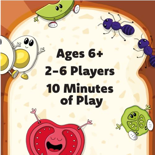 Slamwich Card Game – Fast Flipping Fun for Ages 6+ – Gamewright