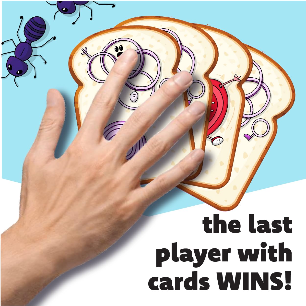 Slamwich Card Game – Fast Flipping Fun for Ages 6+ – Gamewright