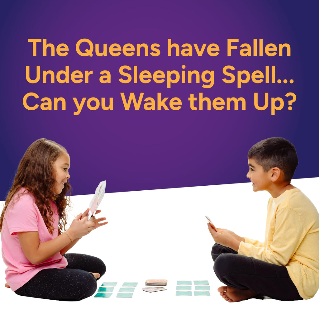Sleeping Queens Card Game – Fast Family Strategy Game for Ages 8+ (2-5 Players)