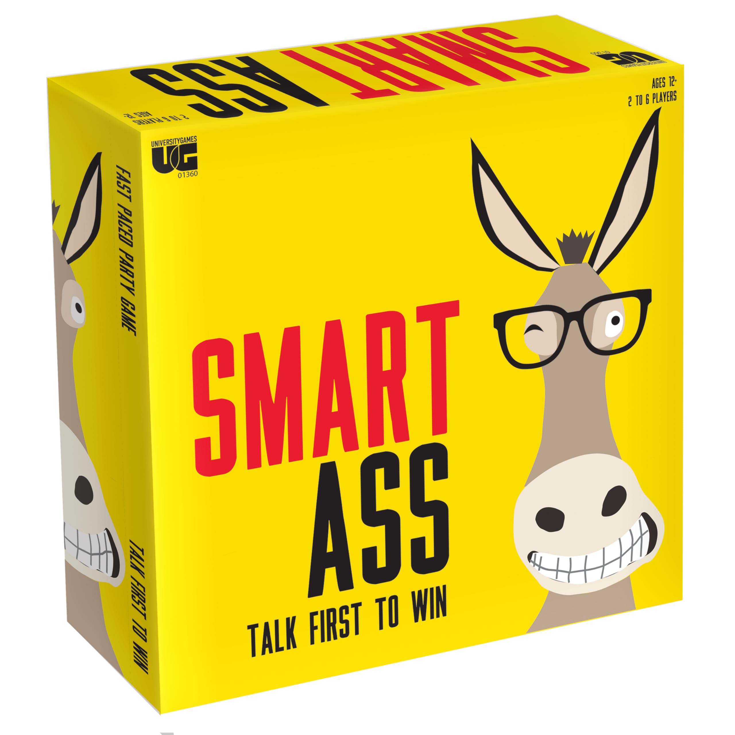 Smart Ass Trivia Party Game – New Edition with 411 Cards for Ages 12+