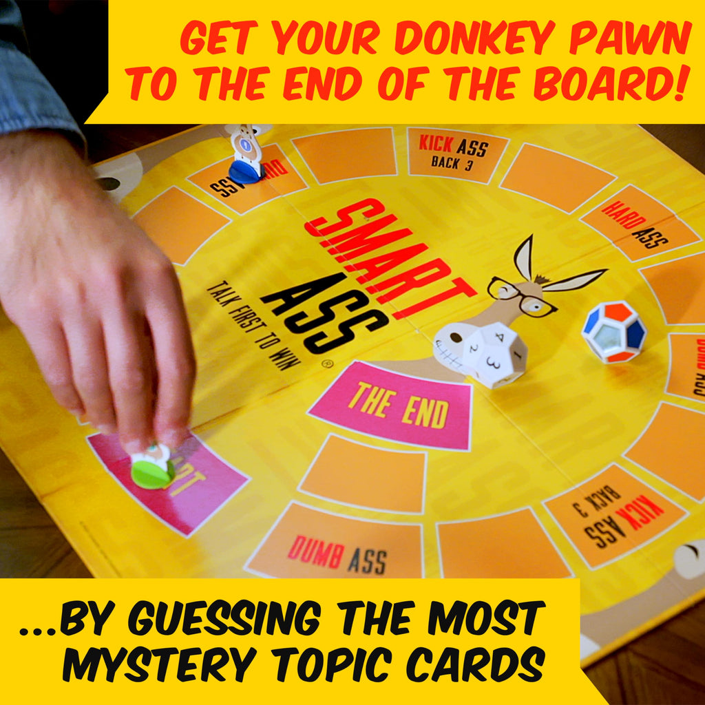 Smart Ass Trivia Party Game – New Edition with 411 Cards for Ages 12+