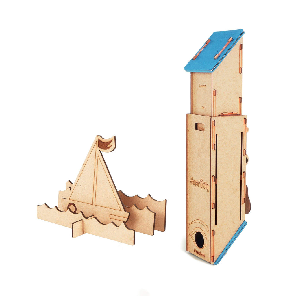 Smartivity Periscope 3D Wooden Model STEM Building Set for Kids 6+