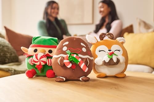 Snackles Christmas Series 2 Jingle 8-Inch Plush with Snack Accessory by ZURU