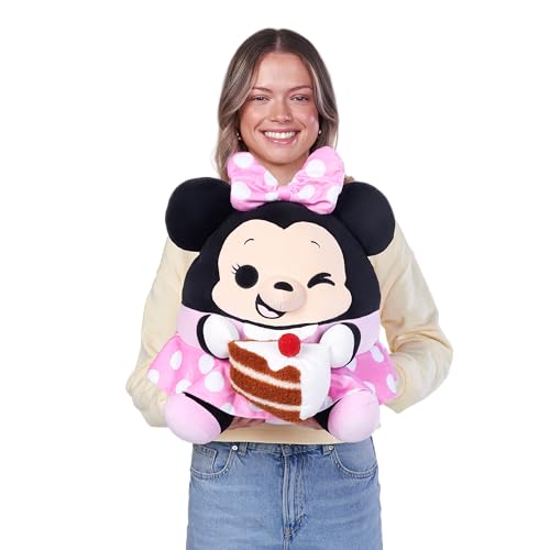 Snackles Disney 14-inch Plush Minnie by ZURU – Super-Soft Snack Buddy