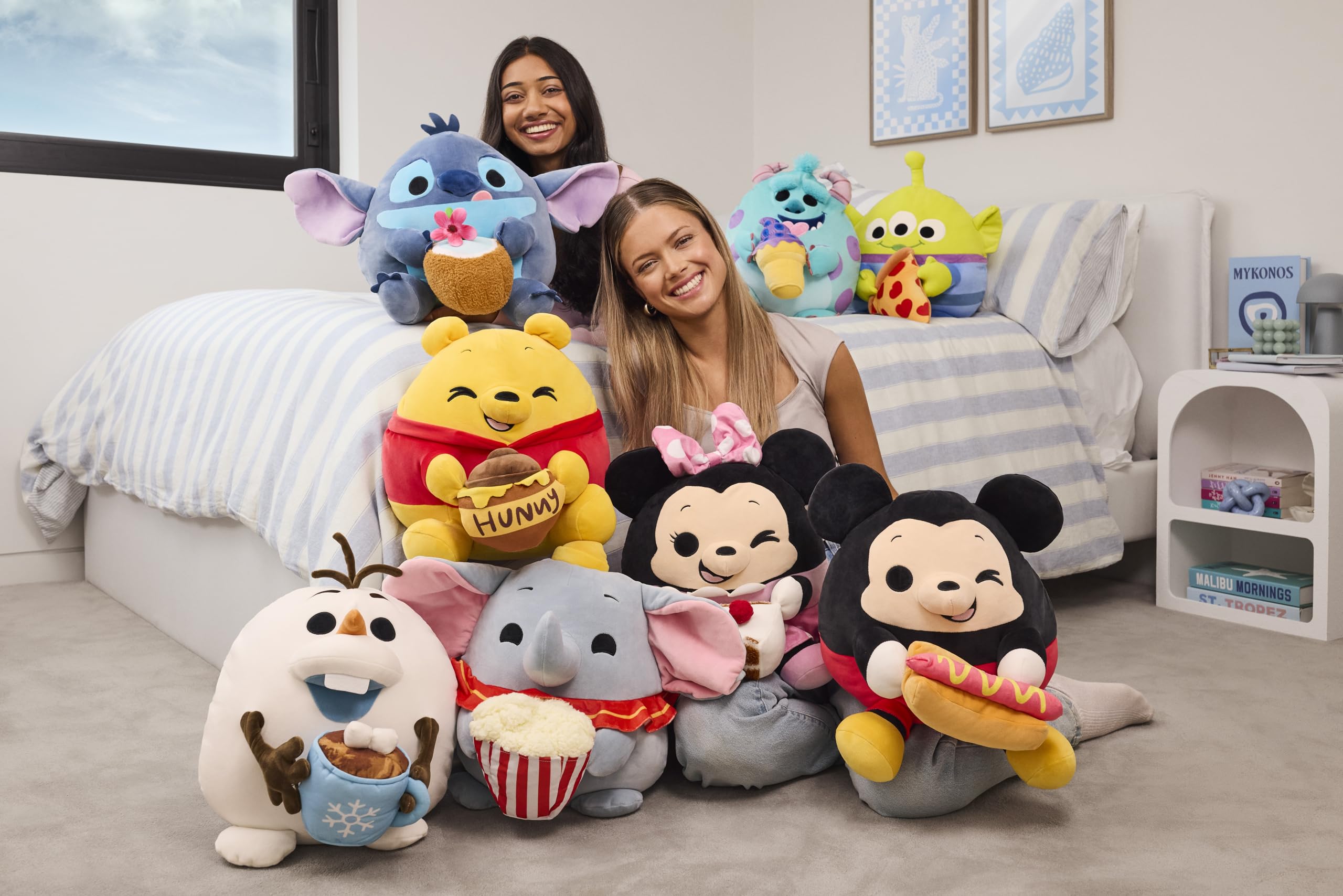 Snackles Disney 14-inch Plush Minnie by ZURU – Super-Soft Snack Buddy