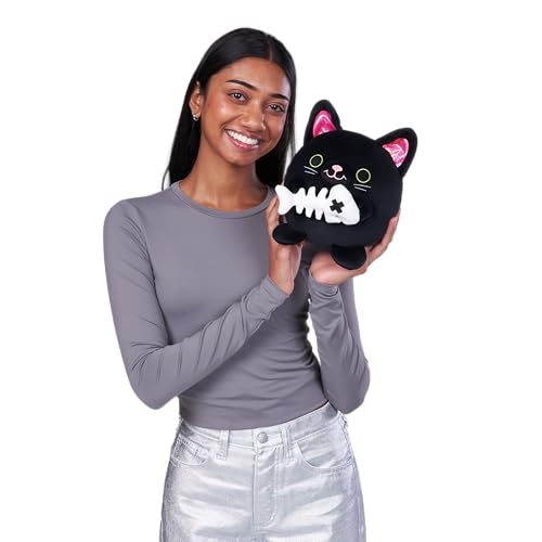 Snackles Halloween Series 1 Salem the Cat 8-Inch Plush with Snack Accessory by ZURU
