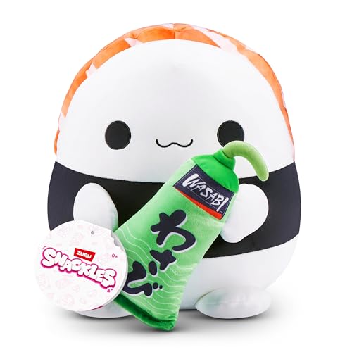 Snackles Non-Licensed Series 1 8-Inch Plush by ZURU – Soft Collectible with Snack Accessory