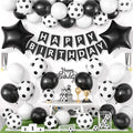 Soccer Birthday Party Decorations – 54-Piece Set with Balloons, Banner & Cake Topper