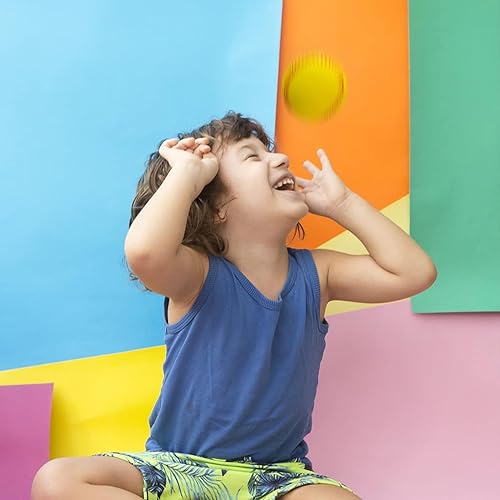 Soft Foam Baseballs (6-Pack) - Safe Training Balls for Kids Ages 3-10, Indoor/Outdoor Play - White
