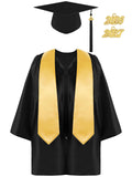 SOMSOC 4-Piece Kindergarten Graduation Cap and Gown Set with 2026 Tassel for Preschool Kids