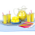 Sophia's 18-Inch Doll Lemonade Stand Set – 12-Piece Pretend Play Set with Pitcher, Cups & Serving Tray