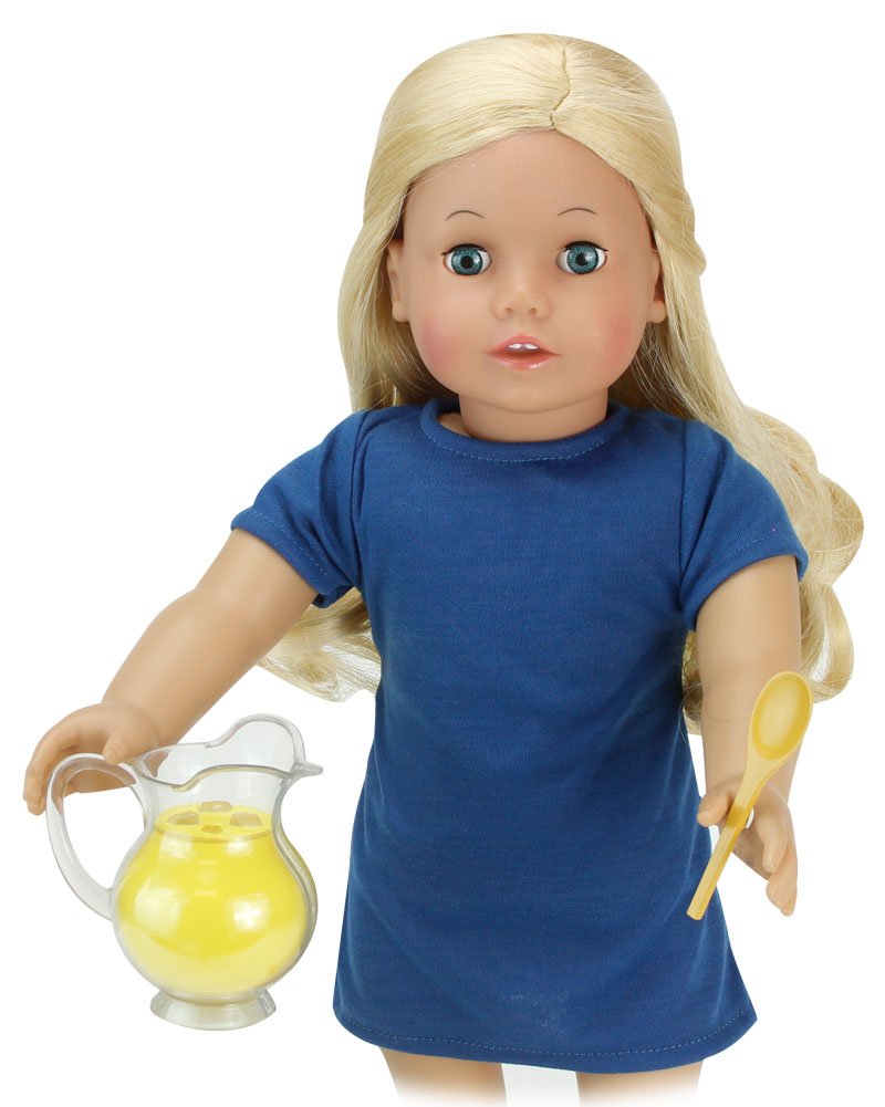 Sophia's 18-Inch Doll Lemonade Stand Set – 12-Piece Pretend Play Set with Pitcher, Cups & Serving Tray