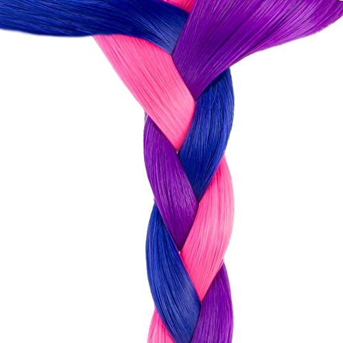 Sophia's Set of 3 Doll Hair Clips - Hot Pink, Blue, Purple 18 Inch Doll Hair Accessories (Also for Human Hair)