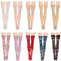 Sotiff 10 Pairs Handmade Doll Lace Stockings - Long Socks for 11.8-Inch Dolls, Classic Style Christmas Accessories for DIY Doll Clothes