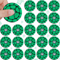 Sotiff 24 Pack Green Turtle Fidget Spinners - Mini Fidget Toys for Kids, Party Favors, Classroom Rewards