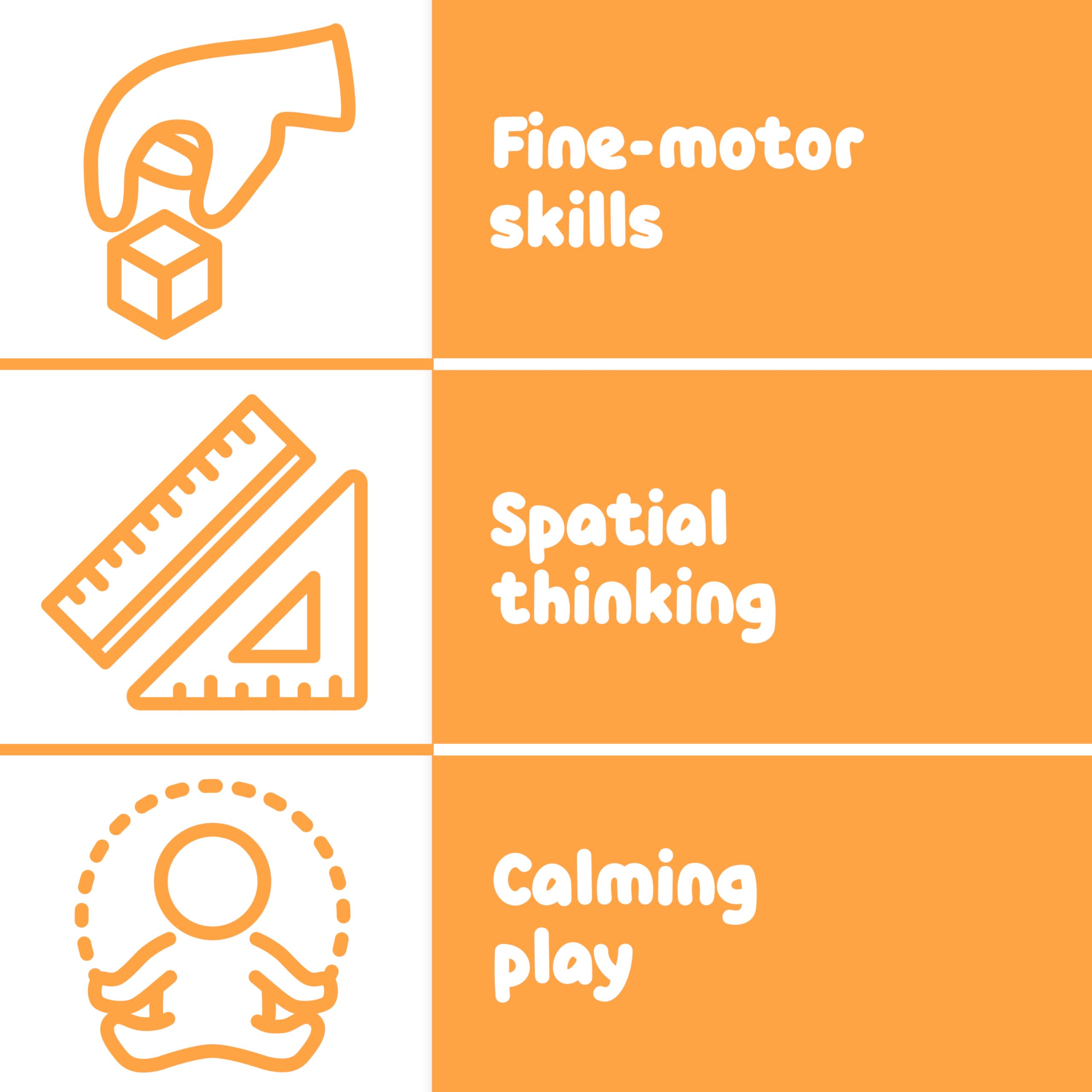 SPARK & WOW Plumly Calm Down Threading Boards Set of 2 - Sensory Activity for Autism & ADHD