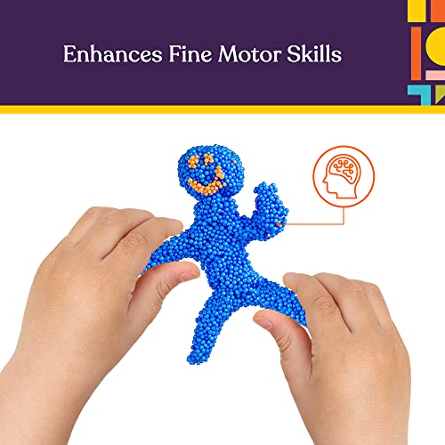 Special Supplies Fun Foam Modeling Beads Kit – 5-Pack of Non-Toxic Clay for Kids