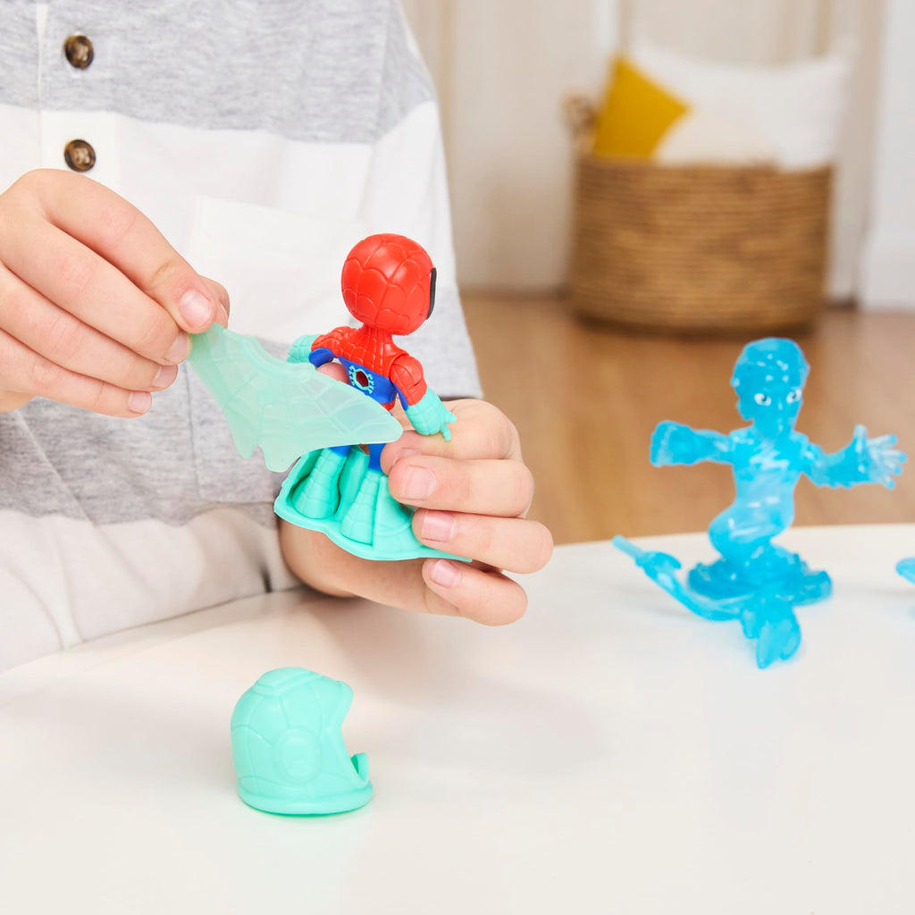Spidey and His Amazing Friends Water-Webs Spidey & Hydro-Man 3-Inch Action Figure 2-Pack