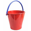 Spielstabil Large Sand Pail 2.5L - German-Made ABS Plastic Beach Bucket for Kids, Colors Vary