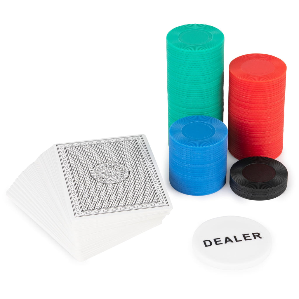 Spin Master Cardinal Classics 200 Poker Chip Set – Includes Cards, Dealer Button & Texas Hold ‘Em Rules