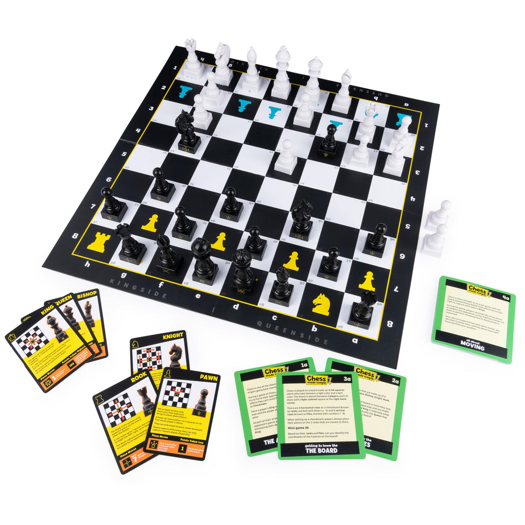 Spin Master Chess Made Simple: Beginner Strategy Board Game for Ages 8+