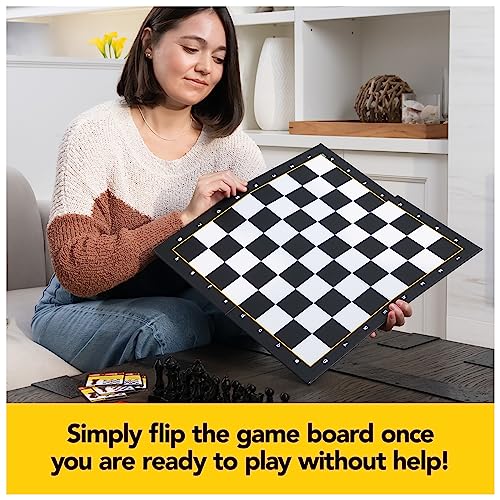 Spin Master Chess Made Simple: Beginner Strategy Board Game for Ages 8+