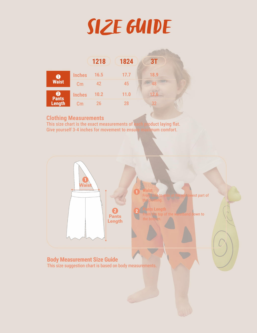 Spooktacular Creations Toddler Caveman Costume for Baby Boys