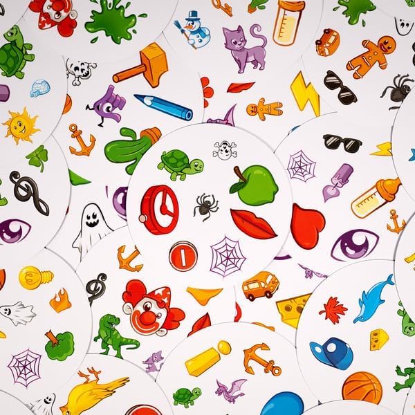 Spot It! Classic (2024 Refresh Eco-Sleeve) – Quick Reflexes Matching Game, Ages 6+