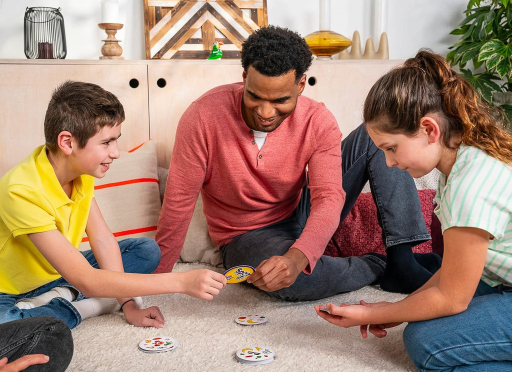 Spot It! Classic (2024 Refresh Eco-Sleeve) – Quick Reflexes Matching Game, Ages 6+