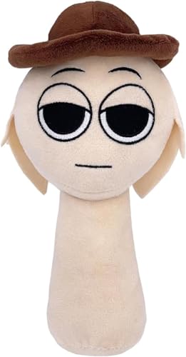 SPR Plush Toy Light Grey - Soft Game Character Stuffed Animal for Fans and Friends