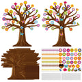 Spring Craft Kit for Kids – 30 Sets of Tree, Flower, Bird & Butterfly DIY Ornaments for Classroom Parties