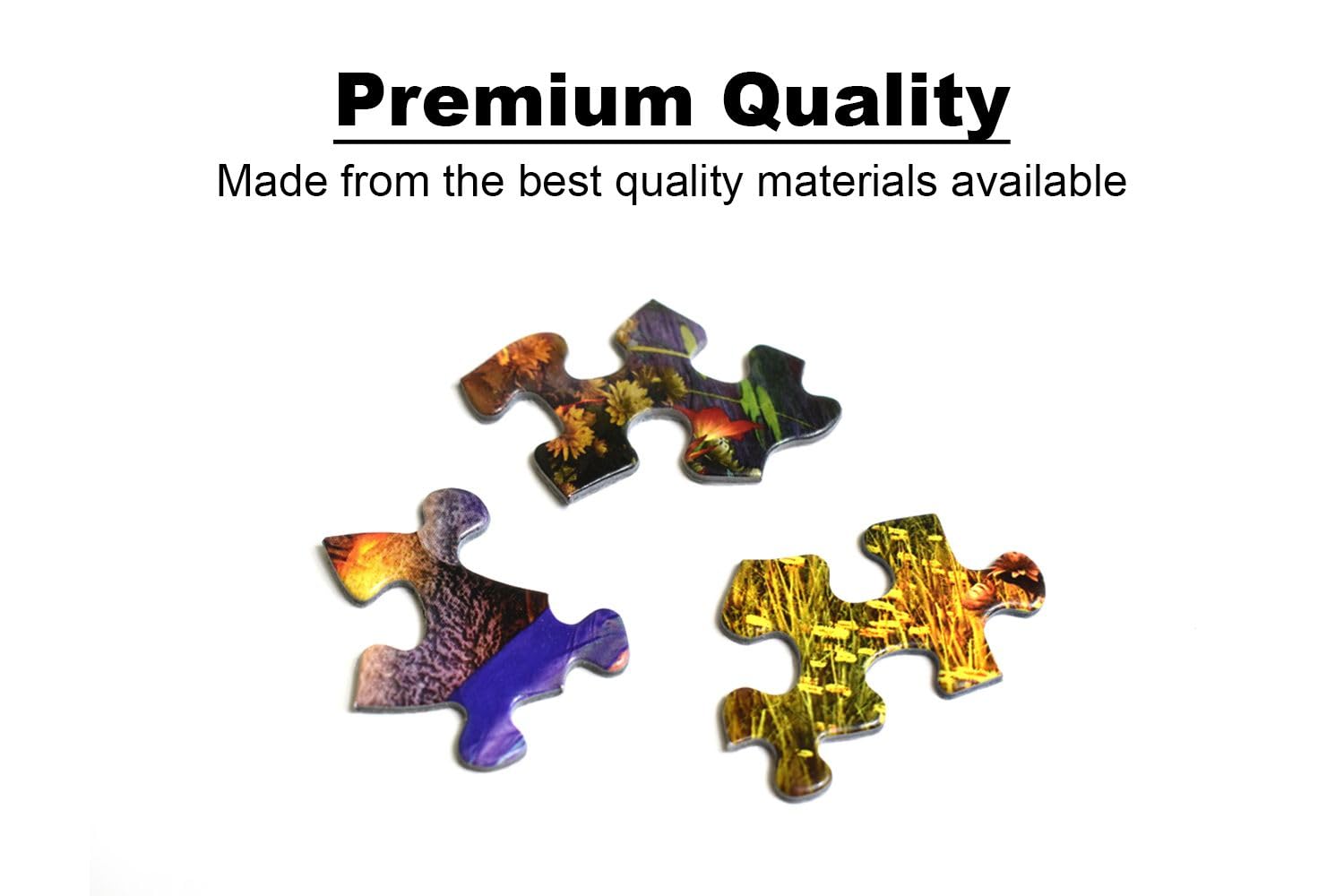 Springbok Christmas Cabin 500-Piece Jigsaw Puzzle – Made in USA, Eco-Friendly, Precision Fit