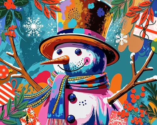 Springbok Festive Frosty 1000 Piece Jigsaw Puzzle for Adults – Unique Cut Pieces, 30x24 Inches, Made in USA