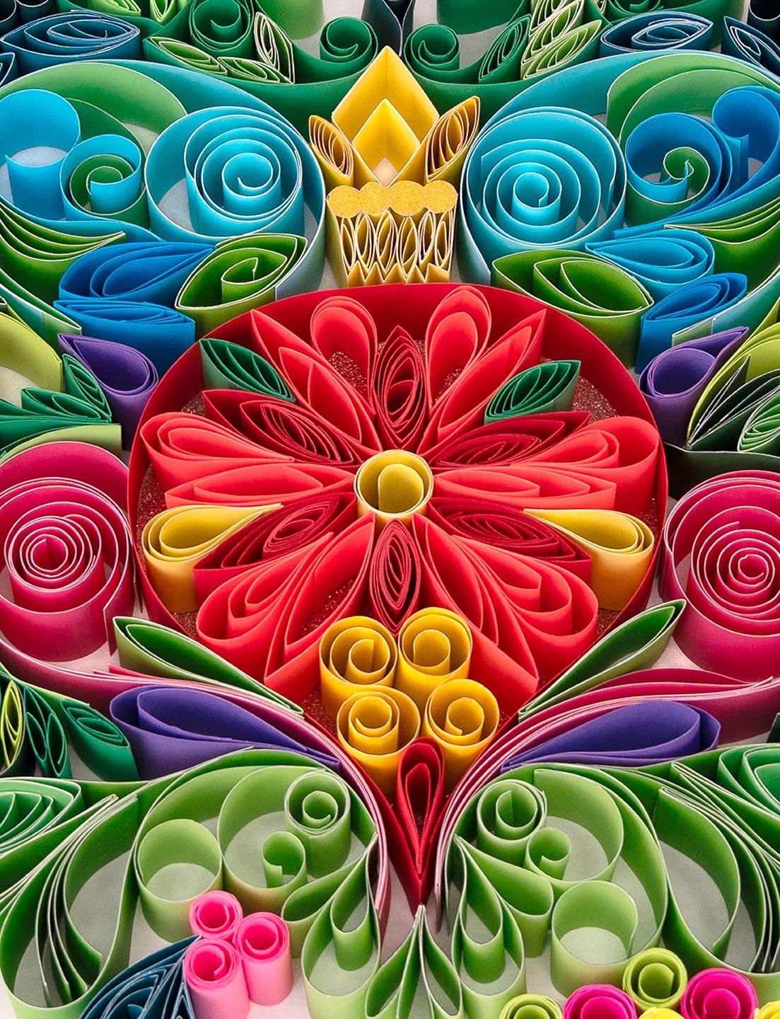 Springbok Holiday Quilling 1000-Piece Jigsaw Puzzle – Unique Cut Pieces, Made in USA