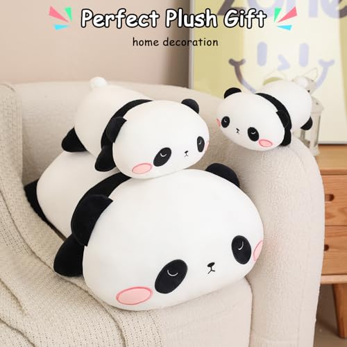 SQEQE Weighted Panda Plush – 9.8 Inch Stuffed Animal Pillow, 0.8 Lbs