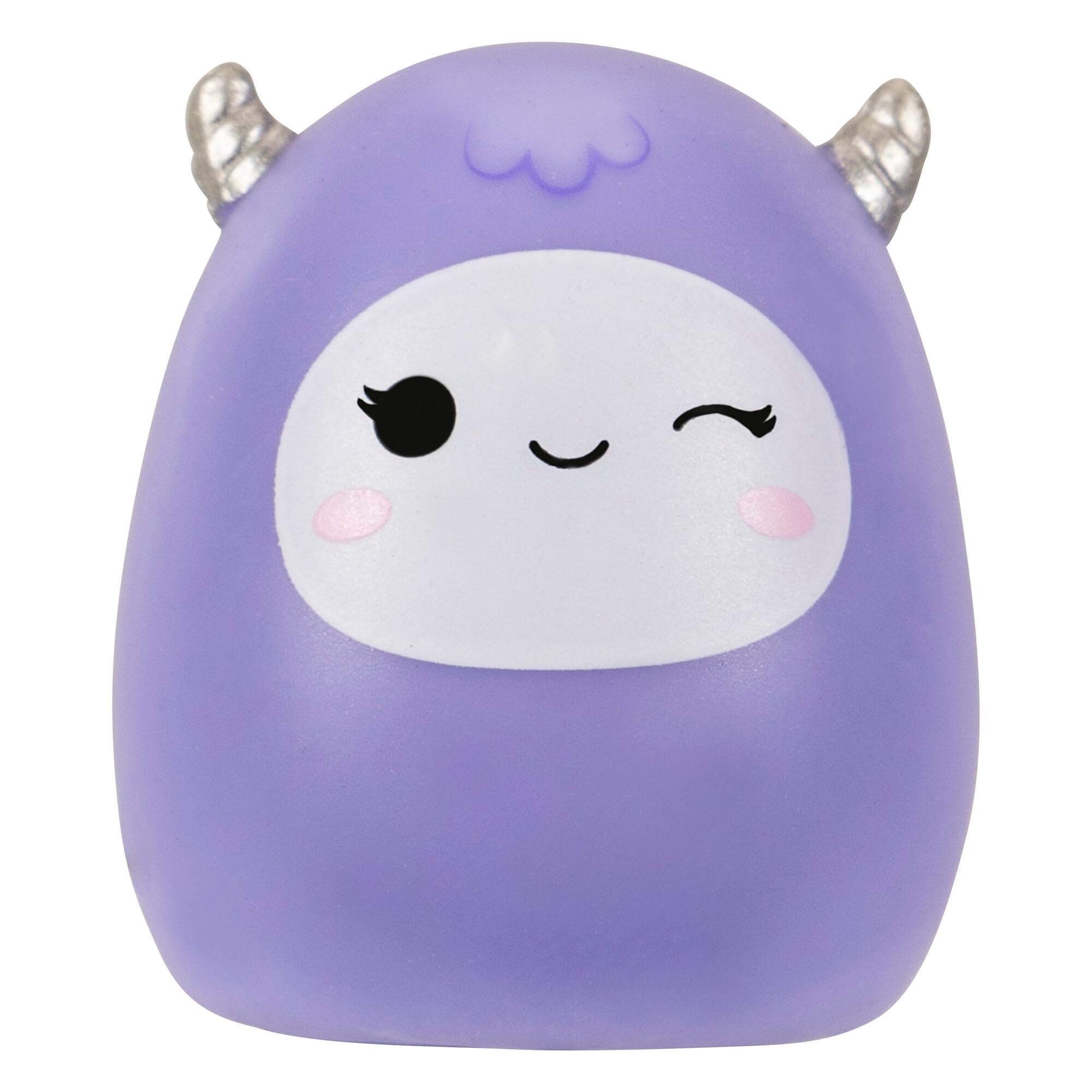 Squish-a-longs 14 Pack Mini-Squish with Accessories, Ring, and Collector's Guide - Collectible 1-Inch Toys