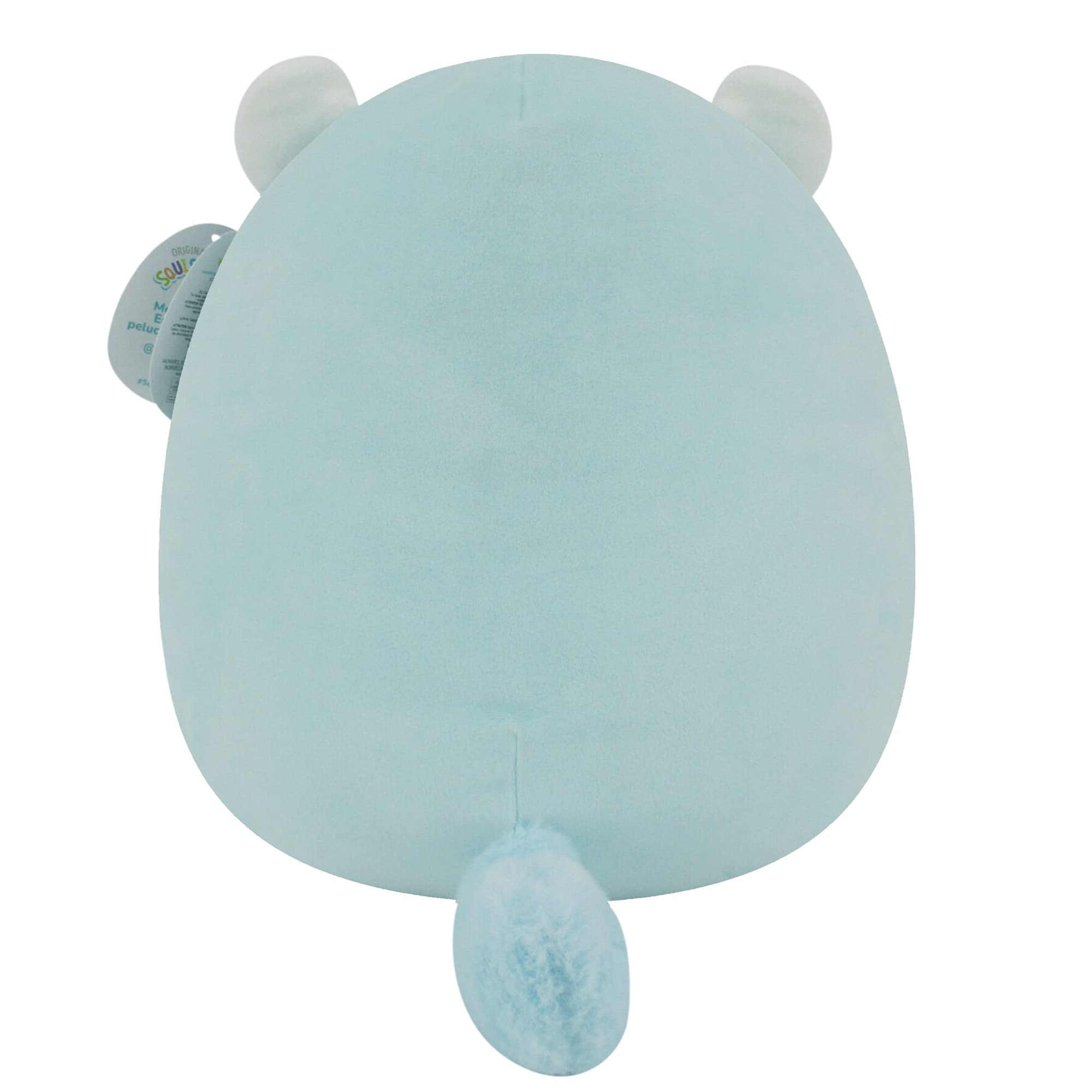 Squishmallows 12-Inch Banks Blue Badger Plush - Medium Ultrasoft Official Toy