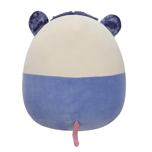Squishmallows 12-Inch Blanche the Cream and Purple Possum – Official Jazwares Plush