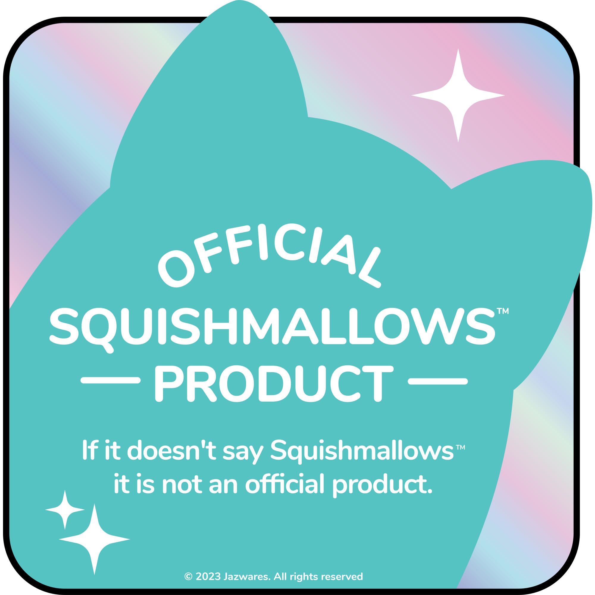 Squishmallows 12-Inch Bluey Plush – Official BBC Licensed Soft Toy