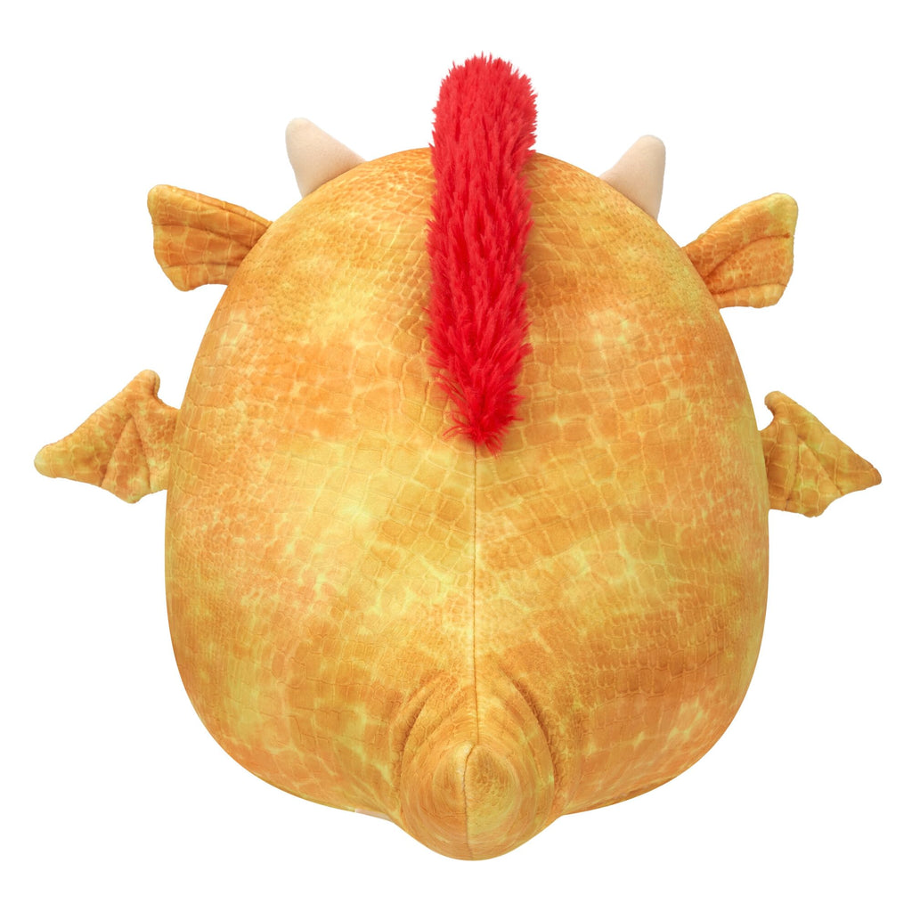 Squishmallows 12-Inch Dieric Yellow Dragon Plush - Official Jazwares Soft Toy