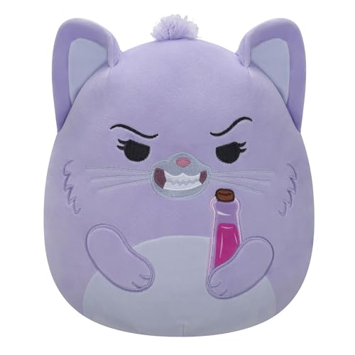 Squishmallows 12-Inch Disney Yzma Cat Form Plush – Official Jazwares Soft Toy