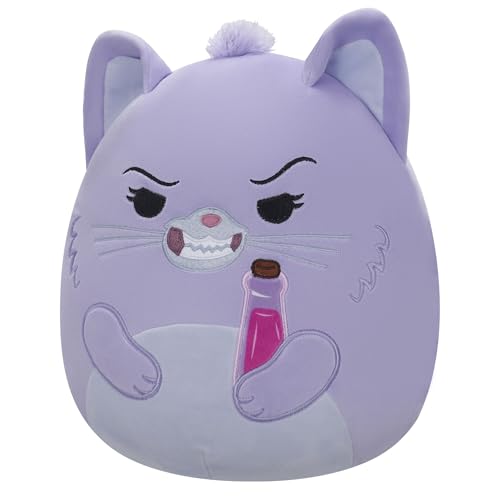 Squishmallows 12-Inch Disney Yzma Cat Form Plush – Official Jazwares Soft Toy